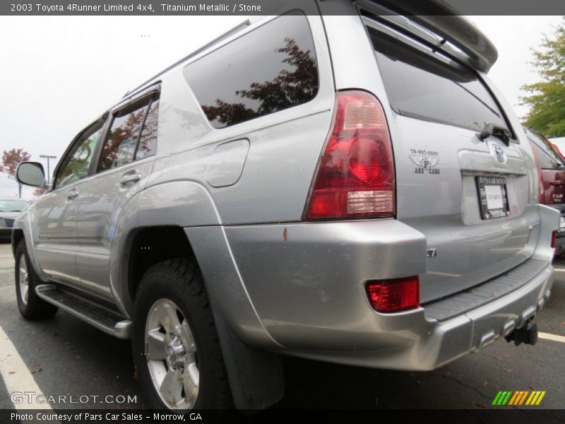 Titanium Metallic / Stone 2003 Toyota 4Runner Limited 4x4