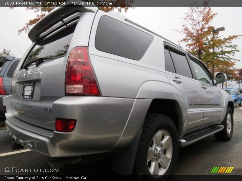 Titanium Metallic / Stone 2003 Toyota 4Runner Limited 4x4