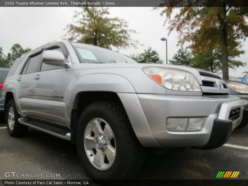 Titanium Metallic / Stone 2003 Toyota 4Runner Limited 4x4
