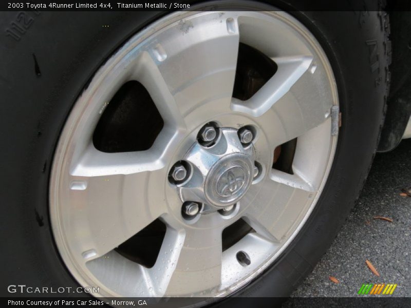 Titanium Metallic / Stone 2003 Toyota 4Runner Limited 4x4