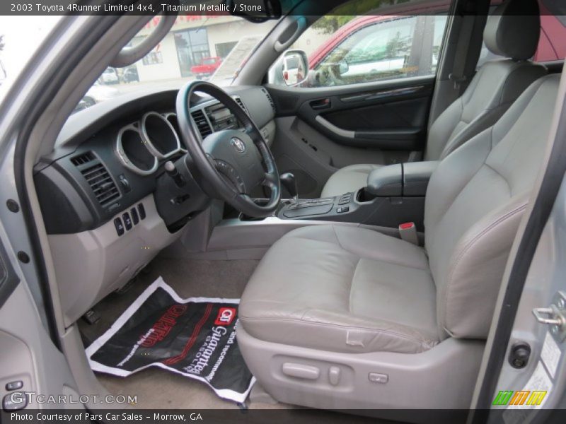 Titanium Metallic / Stone 2003 Toyota 4Runner Limited 4x4