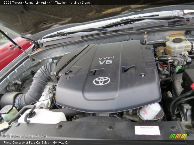 Titanium Metallic / Stone 2003 Toyota 4Runner Limited 4x4