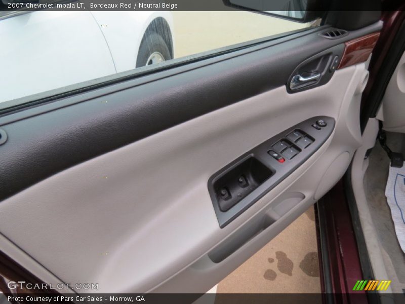 Bordeaux Red / Neutral Beige 2007 Chevrolet Impala LT