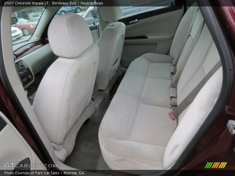 Bordeaux Red / Neutral Beige 2007 Chevrolet Impala LT