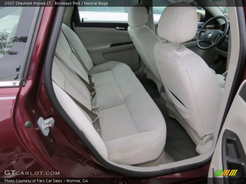 Bordeaux Red / Neutral Beige 2007 Chevrolet Impala LT