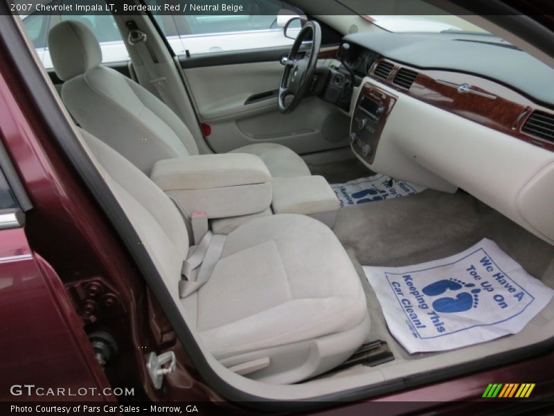 Bordeaux Red / Neutral Beige 2007 Chevrolet Impala LT