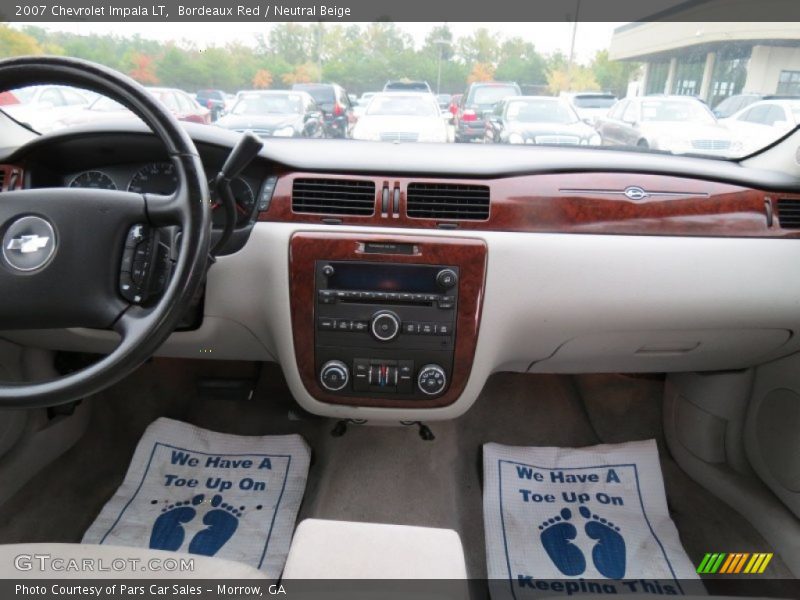 Bordeaux Red / Neutral Beige 2007 Chevrolet Impala LT