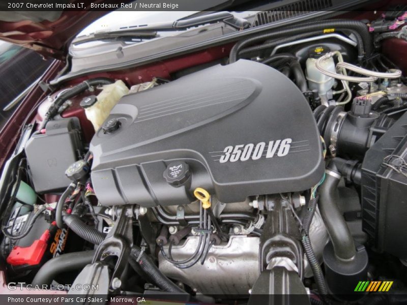 Bordeaux Red / Neutral Beige 2007 Chevrolet Impala LT