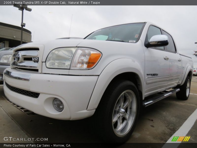 Natural White / Taupe 2006 Toyota Tundra SR5 X-SP Double Cab