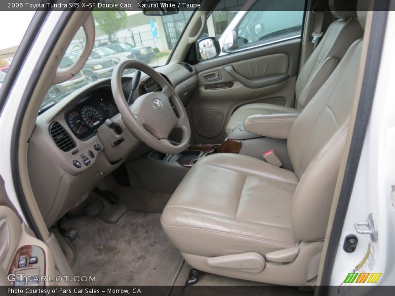 Natural White / Taupe 2006 Toyota Tundra SR5 X-SP Double Cab