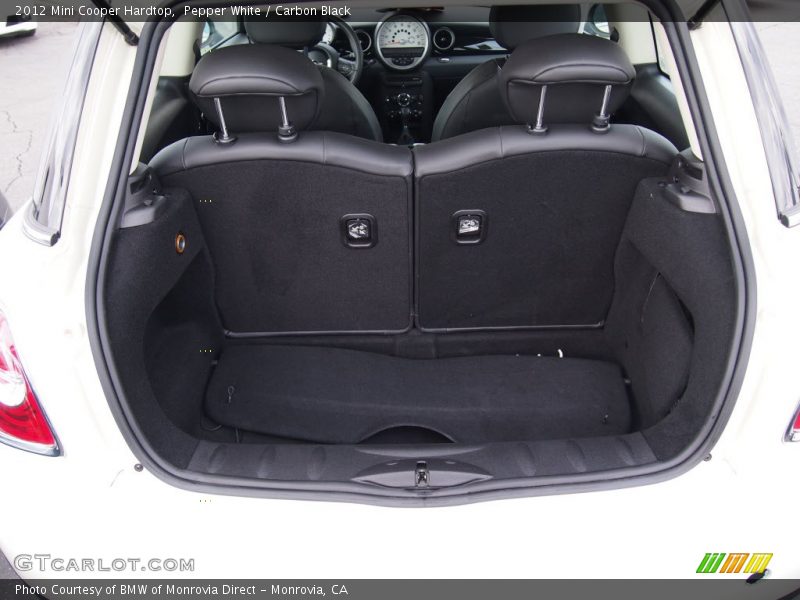 Pepper White / Carbon Black 2012 Mini Cooper Hardtop