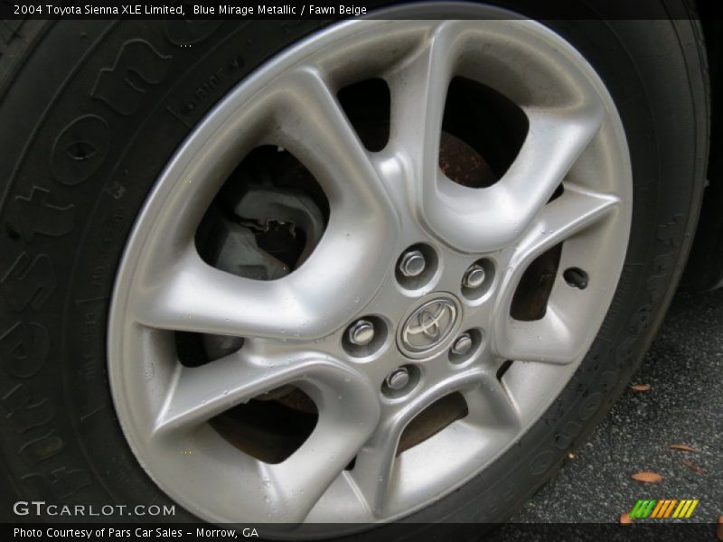 Blue Mirage Metallic / Fawn Beige 2004 Toyota Sienna XLE Limited