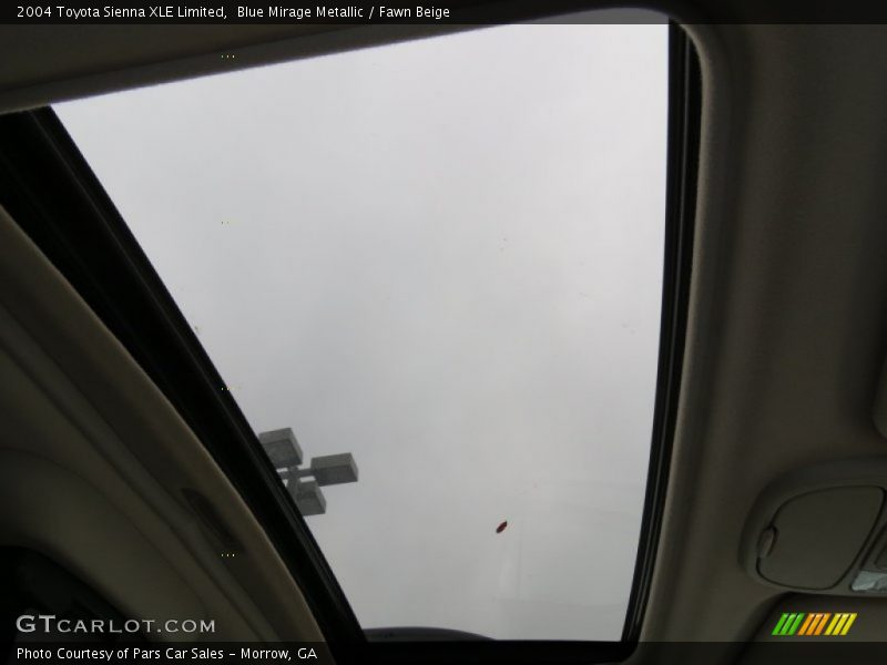 Blue Mirage Metallic / Fawn Beige 2004 Toyota Sienna XLE Limited