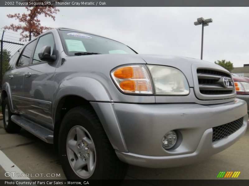 Thunder Gray Metallic / Oak 2002 Toyota Sequoia SR5
