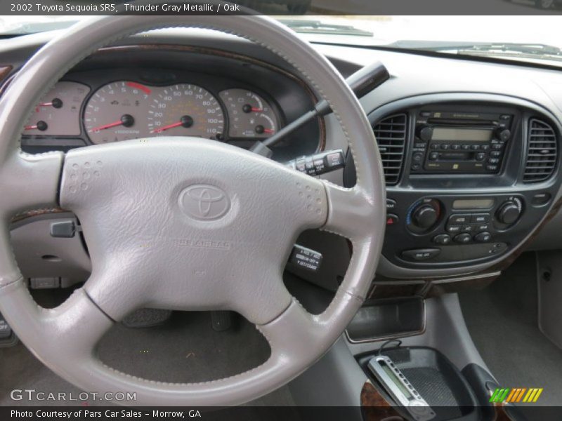 Thunder Gray Metallic / Oak 2002 Toyota Sequoia SR5