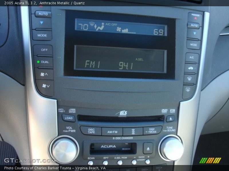 Anthracite Metallic / Quartz 2005 Acura TL 3.2