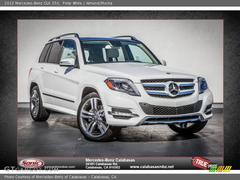 Polar White / Almond/Mocha 2013 Mercedes-Benz GLK 350