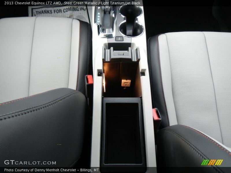 Steel Green Metallic / Light Titanium/Jet Black 2013 Chevrolet Equinox LTZ AWD