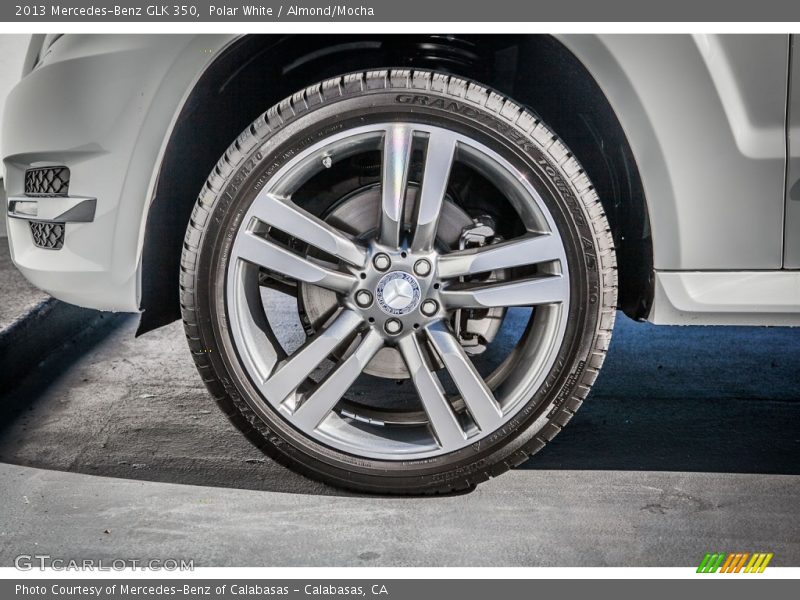 Polar White / Almond/Mocha 2013 Mercedes-Benz GLK 350