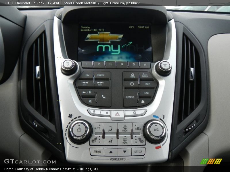 Controls of 2013 Equinox LTZ AWD