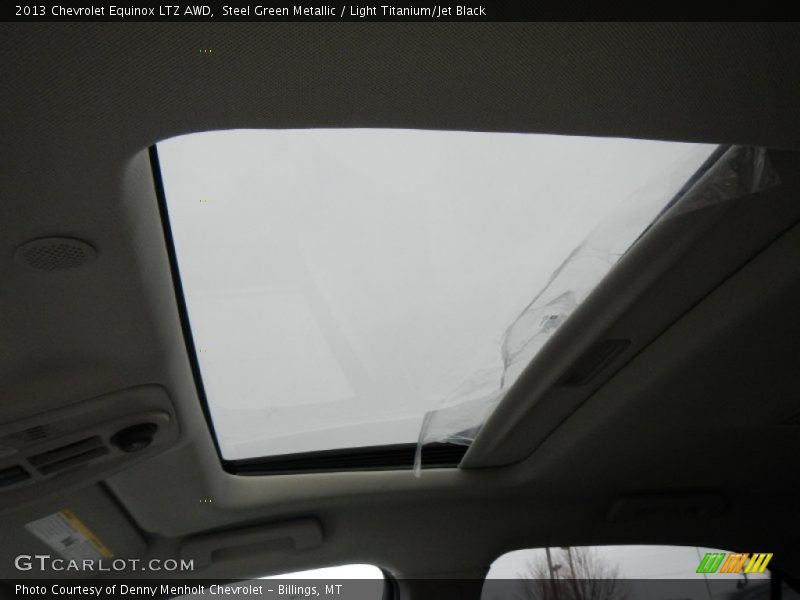 Sunroof of 2013 Equinox LTZ AWD