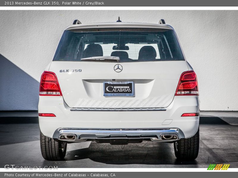 Polar White / Grey/Black 2013 Mercedes-Benz GLK 350
