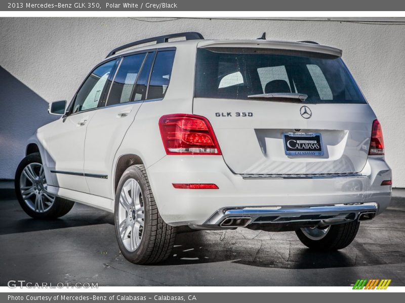 Polar White / Grey/Black 2013 Mercedes-Benz GLK 350