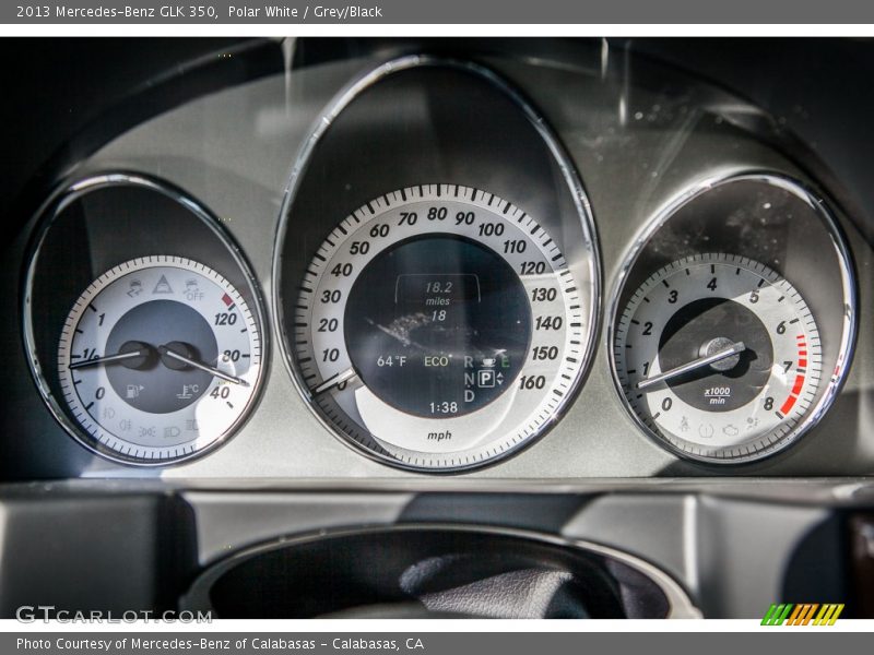 Polar White / Grey/Black 2013 Mercedes-Benz GLK 350