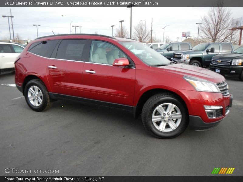  2013 Traverse LT AWD Crystal Red Tintcoat