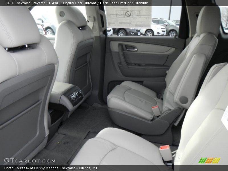 Rear Seat of 2013 Traverse LT AWD
