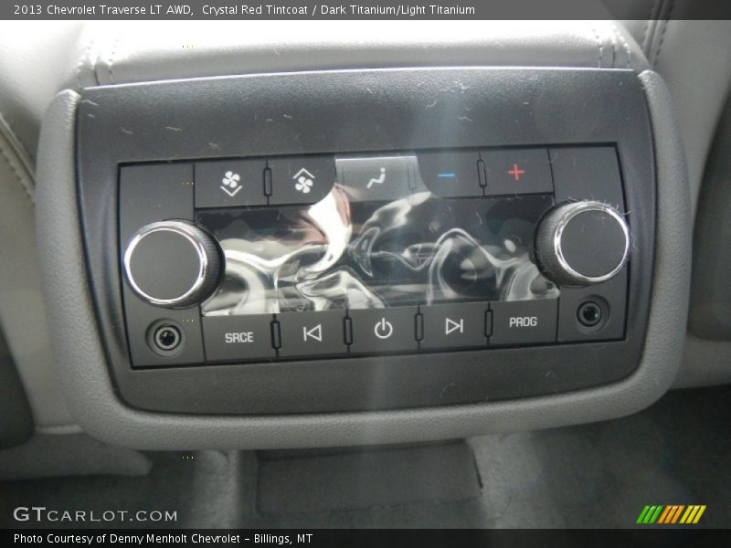 Crystal Red Tintcoat / Dark Titanium/Light Titanium 2013 Chevrolet Traverse LT AWD