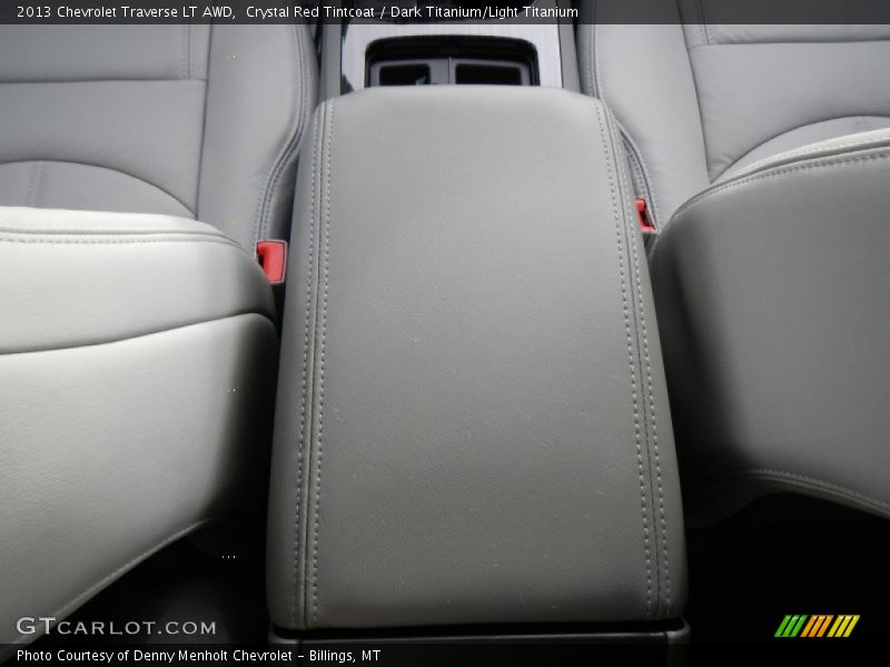 Crystal Red Tintcoat / Dark Titanium/Light Titanium 2013 Chevrolet Traverse LT AWD