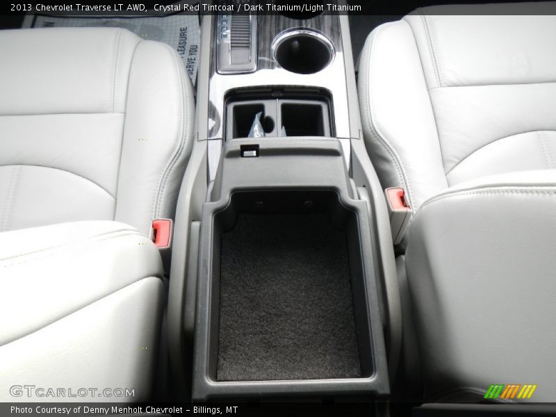 Crystal Red Tintcoat / Dark Titanium/Light Titanium 2013 Chevrolet Traverse LT AWD