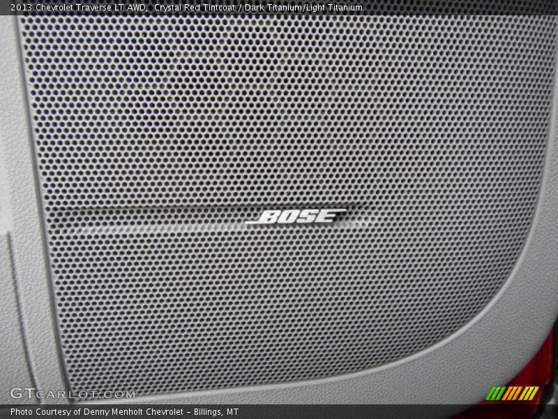 Crystal Red Tintcoat / Dark Titanium/Light Titanium 2013 Chevrolet Traverse LT AWD