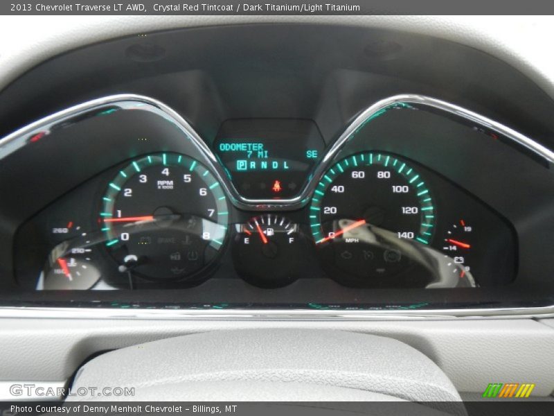  2013 Traverse LT AWD LT AWD Gauges