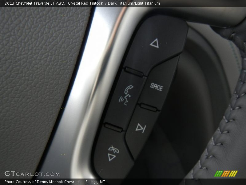 Controls of 2013 Traverse LT AWD