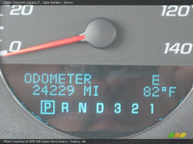 Slate Metallic / Ebony 2009 Chevrolet Impala LT