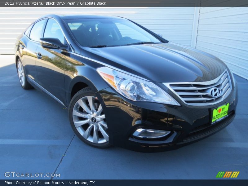 Black Onyx Pearl / Graphite Black 2013 Hyundai Azera