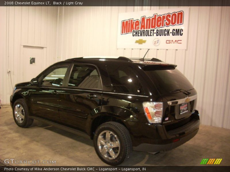 Black / Light Gray 2008 Chevrolet Equinox LT
