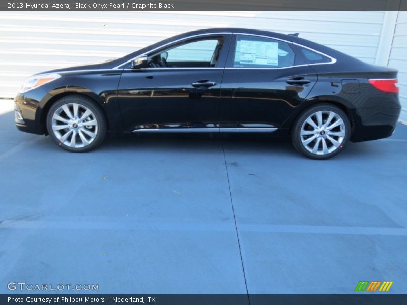 Black Onyx Pearl / Graphite Black 2013 Hyundai Azera
