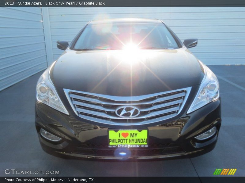 Black Onyx Pearl / Graphite Black 2013 Hyundai Azera