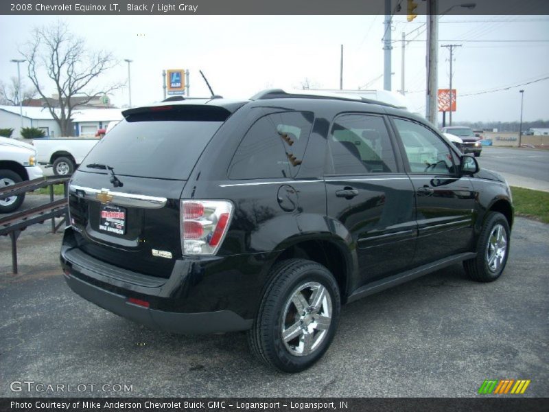 Black / Light Gray 2008 Chevrolet Equinox LT