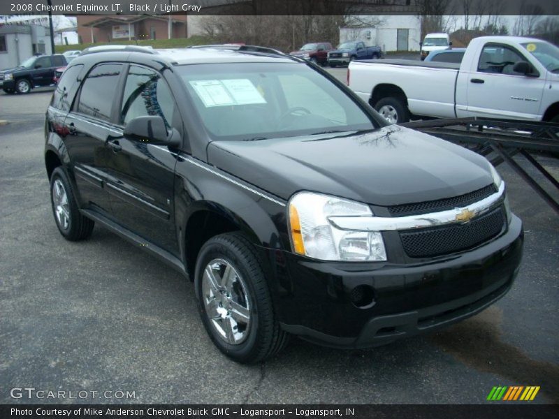 Black / Light Gray 2008 Chevrolet Equinox LT