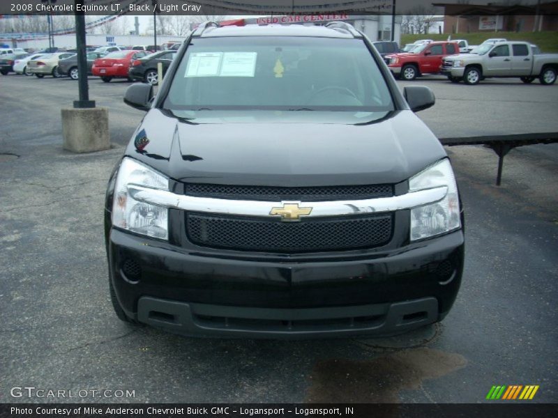 Black / Light Gray 2008 Chevrolet Equinox LT