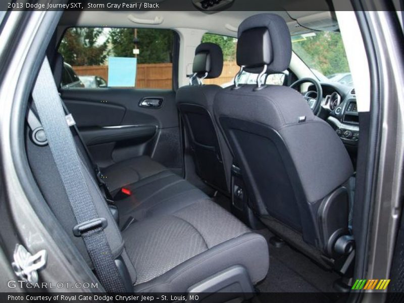 Storm Gray Pearl / Black 2013 Dodge Journey SXT