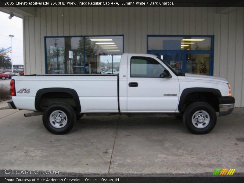 Summit White / Dark Charcoal 2005 Chevrolet Silverado 2500HD Work Truck Regular Cab 4x4