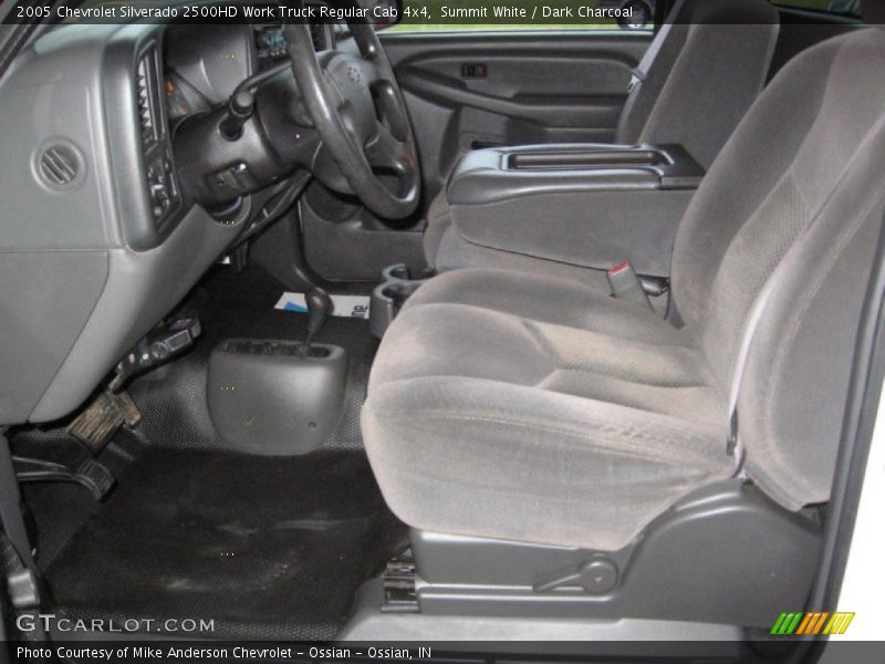 Summit White / Dark Charcoal 2005 Chevrolet Silverado 2500HD Work Truck Regular Cab 4x4
