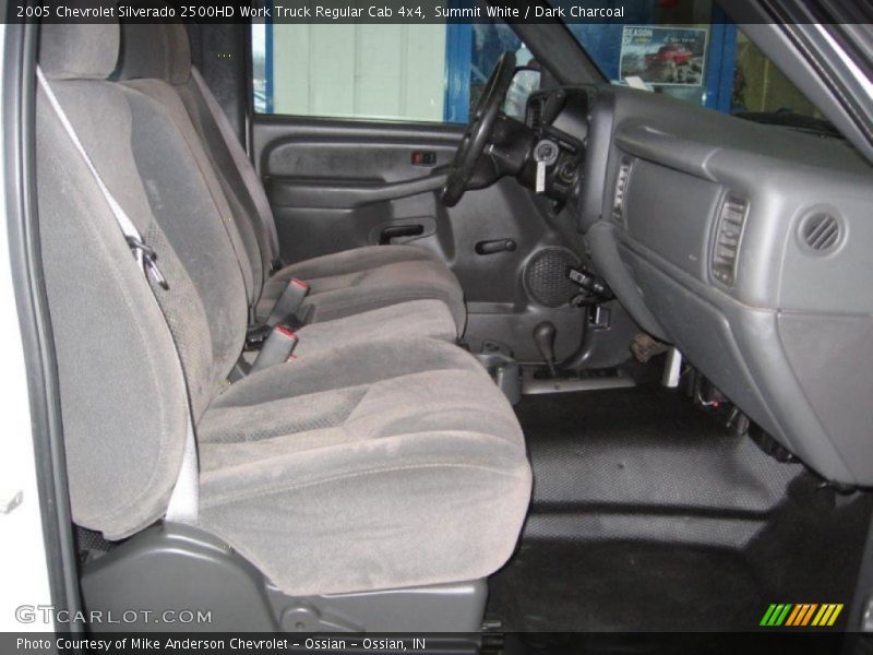 Summit White / Dark Charcoal 2005 Chevrolet Silverado 2500HD Work Truck Regular Cab 4x4