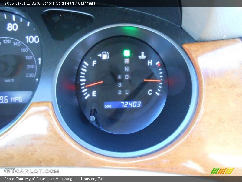 Sonora Gold Pearl / Cashmere 2005 Lexus ES 330