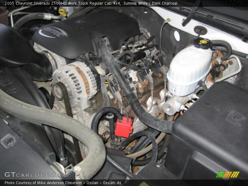 Summit White / Dark Charcoal 2005 Chevrolet Silverado 2500HD Work Truck Regular Cab 4x4